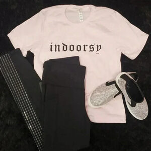 Pink Indoorsy Tee